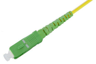 SC / APC Connector Fiber Optic Patch Cable , Duplex Web-scale PVC Cable