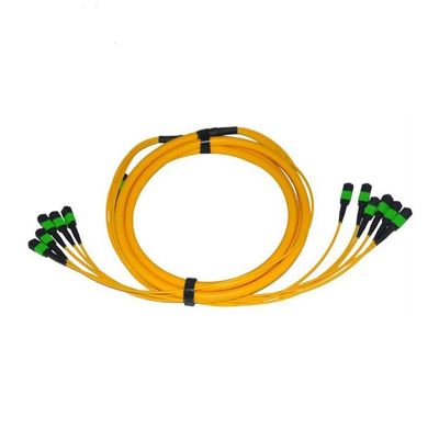 SM MTP MPO 40G 100G Fiber Optical Patch Cord 72 144 Core 30M