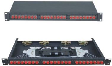 GPZ /RM - SC12 FC24 Rack-Mounted Fiber Optic Patch Panel 480 * 250 * 1U