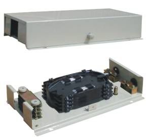 Wall Mounted Fiber Optic Terminal Box-Pigtail outlet for Fast Connector and Adaptor Inside