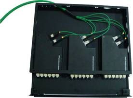 Sliding Tray Design MPO/MTP Fiber Optic MPO Cassette-1U for Data Center and SAN System