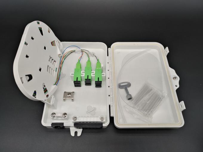 6 Port 12 Core FTTH FTB106C Fiber Optic Junction Box